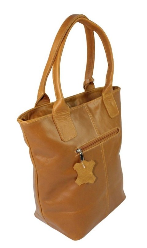 Torebka Skórzana MAGRE (PL) KLEOPATRA Shopper Bag Skóra Naturalna TOFFI Gładka Torebka Skórzana MAGRE (PL) KLEOPATRA Shopper Bag Skóra Naturalna TOFFI Gładka