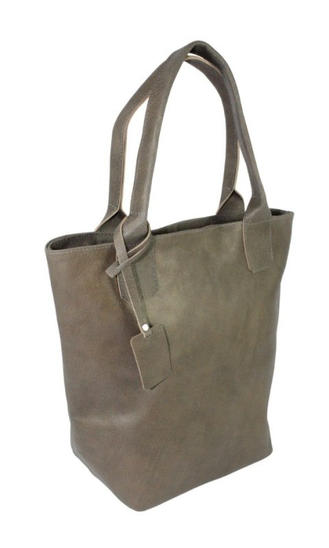 Torebka Skórzana MAGRE (PL) KLEOPATRA Shopper Bag Skóra Naturalna ZIEMISTY Połysk Torebka Skórzana MAGRE (PL) KLEOPATRA Shopper Bag Skóra Naturalna ZIEMISTY Połysk