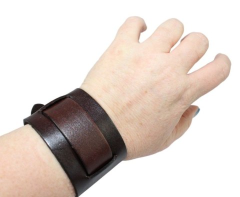 Bransoletka Skórzana Usztywniająca Nadgarstek Polska Galanteria (PL)