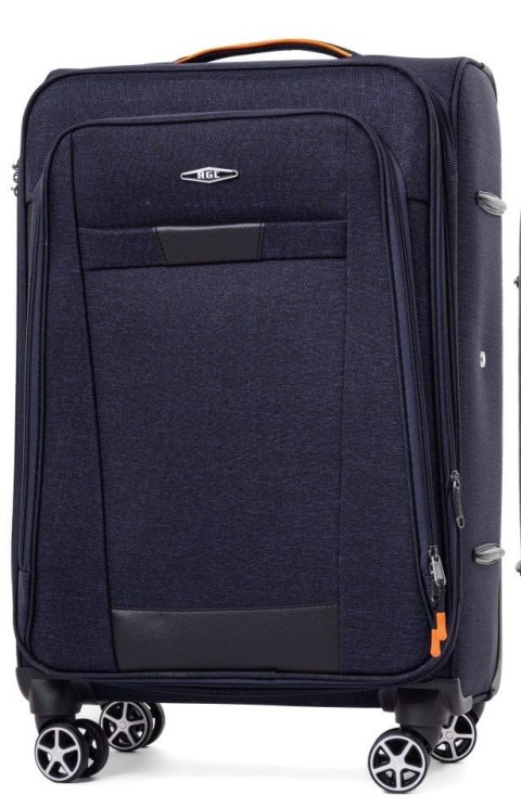 Duża Ekskluzywna Walizka Turystyczna RGL S-030 GRANATOWA 77 x 47 x 30 108 Litrów Rejkiavik Collection Duża Ekskluzywna Walizka Turystyczna RGL S-030 GRANATOWA 77 x 47 x 30 108 Litrów Rejkiavik Collection
