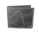 Portfel Męski Skórzany WILD Skóra Licowa Duży Poziomy Bez Zapięcia RFID N992-P-CHM 1041 12,5 x 10,5 x 2 [cm]