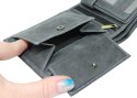 Portfel Męski Skórzany WILD Skóra Licowa Duży Poziomy Bez Zapięcia RFID N992-P-CHM 1041 12,5 x 10,5 x 2 [cm]