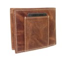 Portfel Męski Skórzany WILD Skóra Licowa Duży Poziomy Bez Zapięcia RFID N992-P-CHM-NL 963112,5 x 10,5 x 2 [cm]