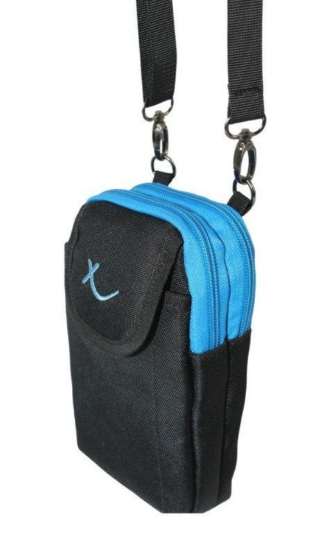 Materiałowa Pojemna Saszetka Do Paska Biodrówka Nerka Bag Street 4247 20 x 11 x 5 [cm]