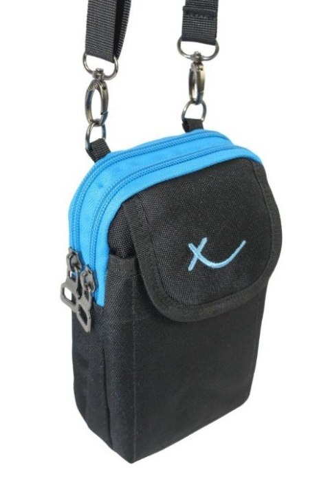 Materiałowa Pojemna Saszetka Do Paska Biodrówka Nerka Bag Street 4247 20 x 11 x 5 [cm]