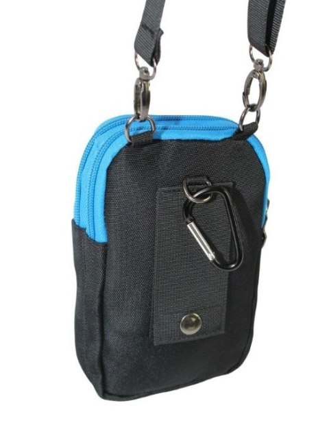 Materiałowa Pojemna Saszetka Do Paska Biodrówka Nerka Bag Street 4247 20 x 11 x 5 [cm]