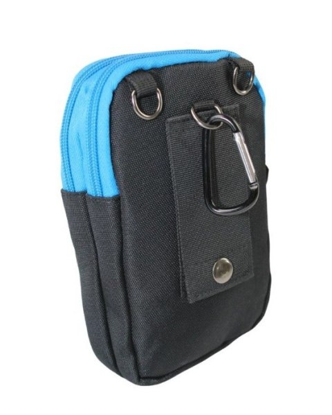 Materiałowa Pojemna Saszetka Do Paska Biodrówka Nerka Bag Street 4247 20 x 11 x 5 [cm]