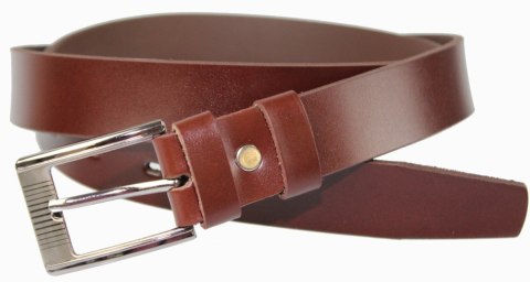 Pasek Męski Skórzany COMPLEX (PL)Gładki Skóra Naturalna EXTRA 30 mm Czekoladowy Pasek Męski Skórzany COMPLEX (PL)Gładki Skóra Naturalna EXTRA 30 mm Czekoladowy