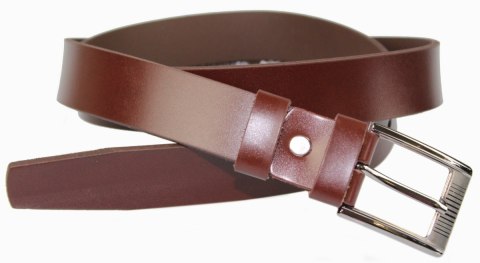 Pasek Męski Skórzany COMPLEX (PL)Gładki Skóra Naturalna EXTRA 30 mm Czekoladowy Pasek Męski Skórzany COMPLEX (PL)Gładki Skóra Naturalna EXTRA 30 mm Czekoladowy