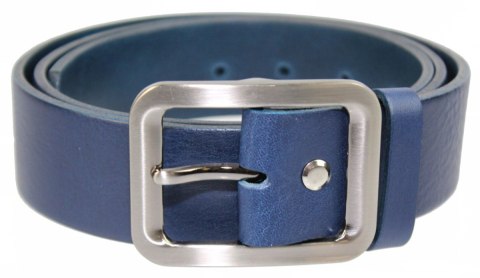 Pasek Skórzany Damski PAS-MAX (PL) Gładki 40 mm Skóra Licowa EXTRA GRANATOWY K82 Pasek Skórzany Damski PAS-MAX (PL) Gładki 40 mm Skóra Licowa EXTRA GRANATOWY K82