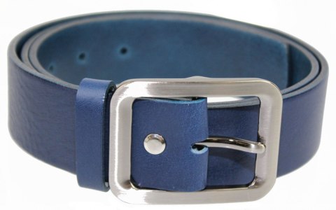Pasek Skórzany Damski PAS-MAX (PL) Gładki 40 mm Skóra Licowa EXTRA GRANATOWY K82 Pasek Skórzany Damski PAS-MAX (PL) Gładki 40 mm Skóra Licowa EXTRA GRANATOWY K82