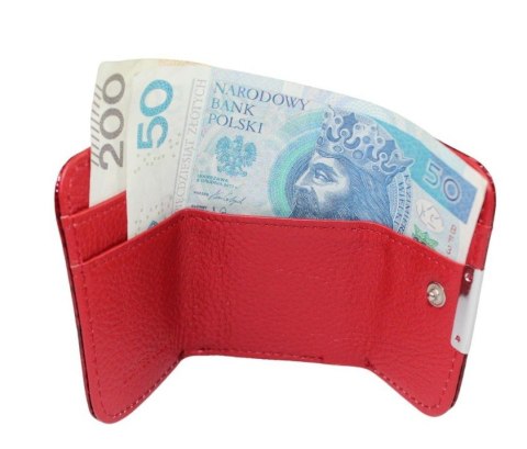 Portfel Damski Skórzany Jennifer Jones Bułeczka Na Suwak Skóra Naturalna 5263-14 9 x 6,5 x 3[cm]