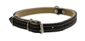 Solidna Obroża Dla Psa Skóra Naturalna 14 mm 41 [cm] ZOO LESZCZ (PL) ZL0153