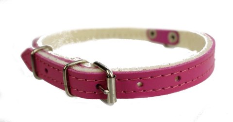 Solidna Obroża Dla Psa Skóra Naturalna 32-39 [cm] ZOO LESZCZ (PL) ZL0153