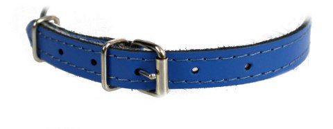 Solidna Obroża Dla Psa Skóra Naturalna 32-39 [cm] ZOO LESZCZ (PL) ZL0153