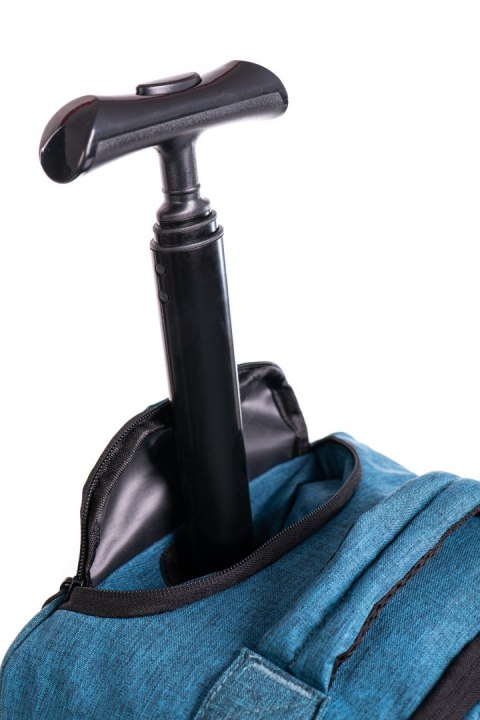 Solidna Poręczna Torba Podróżna Na kółkach Do Samolotu WIZZAIR RGL PL19 CZARNA 40 x 30 x 20 [cm]