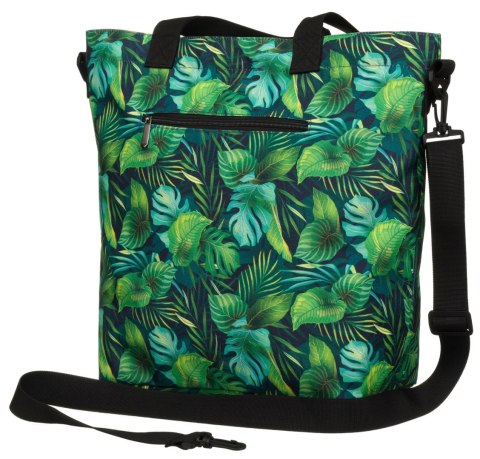 Torebka Damska Listonoszka Materiałowa Rovicky (PL) R-TZ15605/03 Na Suwak 47 x 40 x 17,5 [cm]