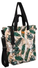 Torebka Damska Listonoszka Materiałowa Rovicky (PL) R-TZ15605/08 Na Suwak 47 x 40 x 17,5 [cm]