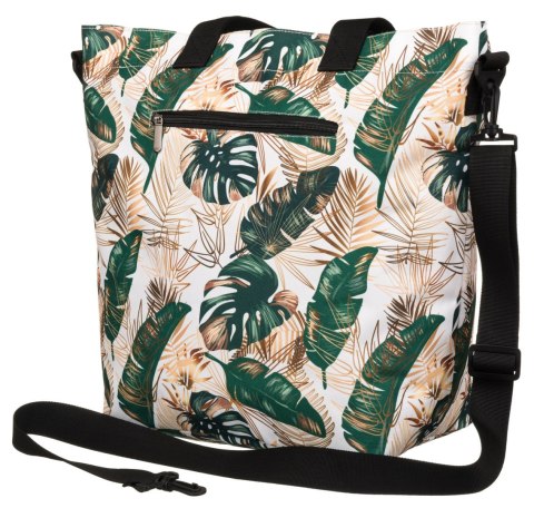 Torebka Damska Listonoszka Materiałowa Rovicky (PL) R-TZ15605/08 Na Suwak 47 x 40 x 17,5 [cm]