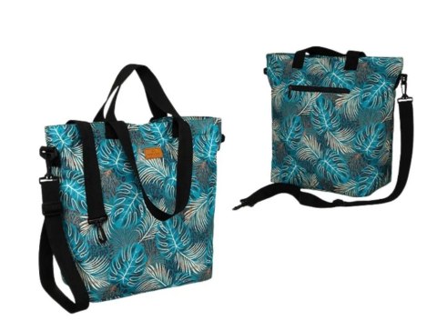 Torebka Damska Listonoszka Materiałowa Rovicky (PL) R-TZ15605/S16 Na Suwak 47 x 40 x 17,5 [cm]