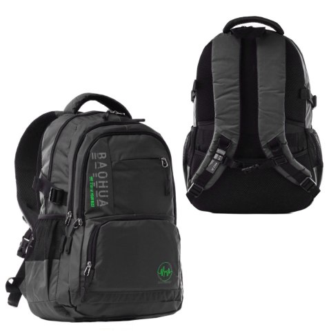 Wytrzymały Plecak Podróżny RGL PL10 CZARNY 45 x 30 x 15 [cm]