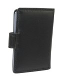 Etui Na Karty Dokumenty Money Maker Wizytownik Pionowy Skóra Naturalna 12150 CZARNY 10 x 7 x 1.5 [cm]