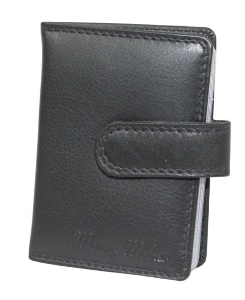 Etui Na Karty Dokumenty Money Maker Wizytownik Pionowy Skóra Naturalna 12150 10 x 7 x 1.5 [cm]