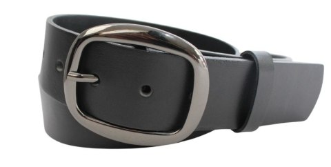 Klamra Do Paska Damskiego Skórzanego Elegancka Bezniklowa 40 mm Ciemne Srebro KD40 WZ1 Klamra Do Paska Damskiego Skórzanego Elegancka Bezniklowa 40 mm Ciemne Srebro KD40 WZ1