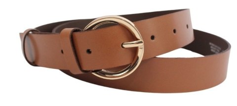 Pasek Damski Skórzany Arucce (PL)Skóra Licowa EXTRA 30 mm MLECZNA CZEKOLADA Złota Klamra Pasek Damski Skórzany Arucce (PL)Skóra Licowa EXTRA 30 mm MLECZNA CZEKOLADA Złota Klamra