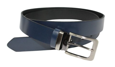 Pasek Męski Skórzany Arucce (PL) Skóra Naturalna DW EXTRA Klamra Nowoczesna 35 mm GRANATOWY Pasek Męski Skórzany Arucce (PL) Skóra Naturalna DW EXTRA Klamra Nowoczesna 35 mm GRANATOWY