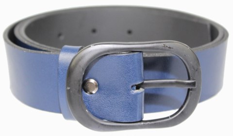Pasek Skórzany Damski Arucce (PL) Skóra Naturalna EXTRA Gładki 40 mm GRANATOWY Pasek Skórzany Damski Arucce (PL) Skóra Naturalna EXTRA Gładki 40 mm GRANATOWY