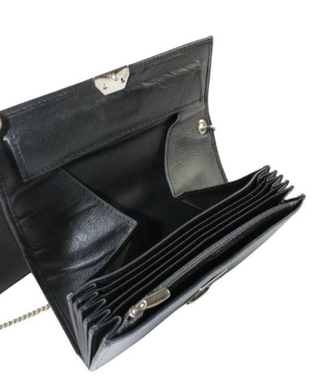 Portfel Skórzany Kelnerski Z Zawieszką na Pasek Cavaldi 3999 Skóra Licowa Duży Z Suwakiem 17,5 x 10 x 4 [cm]