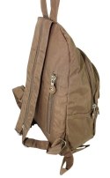 Praktyczny Plecak Materiałowy BAG STREET 2257 BRĄZOWY 35 x 21 x 12 [cm]