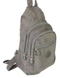 Praktyczny Plecak Materiałowy BAG STREET 2257 SZARY 35 x 21 x 12 [cm]