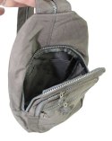 Praktyczny Plecak Materiałowy BAG STREET 2257 SZARY 35 x 21 x 12 [cm]