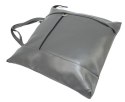 Torebka Na Zakupy Antoszczyk (PL) MARTA Ze Skóry Włoskiej Model Duży 41 x 38 x 8 [cm] SZARY 