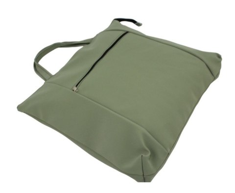 Torebka Na Zakupy Antoszczyk (PL) MARTA Ze Skóry Włoskiej Model Duży 41 x 38 x 8 [cm] ZIELONY 