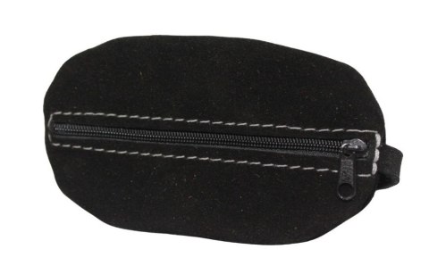 Etui Na Klucze Kluczówka Duża Jeden Zamek WIREX (PL) Skóra Naturalna Zamszowa DELUX "JAJO" 13 x 7,5 [cm]