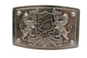 Klamra Bezniklowa Do Paska Sprzączka Pełna Blaszka Z Bolczykiem 40 mm Metalowa Solidna KBOL40/100 "IDENTITY"