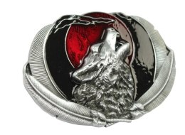 Klamra Bezniklowa Do Paska Sprzączka Pełna Blaszka Z Bolczykiem 40 mm Metalowa Solidna KBOL40/101 