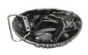 Klamra Bezniklowa Do Paska Sprzączka Pełna Blaszka Z Bolczykiem 40 mm Metalowa Solidna KBOL40/105 "BASS FISHING"