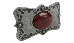 Klamra Bezniklowa Do Paska Sprzączka Pełna Blaszka Z Bolczykiem 40 mm Metalowa Solidna KBOL40/94 