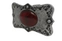 Klamra Bezniklowa Do Paska Sprzączka Pełna Blaszka Z Bolczykiem 40 mm Metalowa Solidna KBOL40/94 "RED VINTAGE"