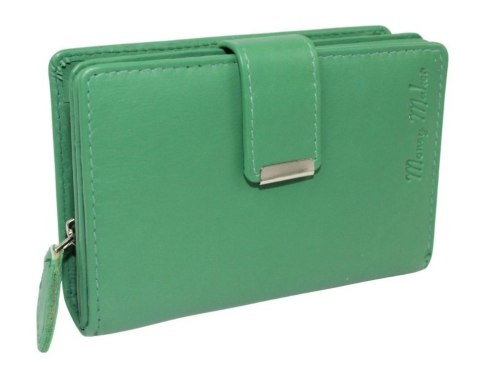 Portfel Damski Skórzany MONEY MAKER Skóra Licowa 13 cm Z Suwakiem Na Zewnątrz MM509B Portfel Damski Skórzany MONEY MAKER Skóra Licowa 13 cm Z Suwakiem Na Zewnątrz MM509B