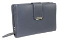 Portfel Damski Skórzany MONEY MAKER Skóra Licowa 13 cm Z Suwakiem Na Zewnątrz MM509B