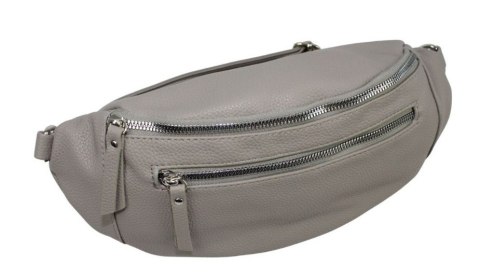 Saszetka Na Pas Biodrówka Superlekka Kompaktowa Nerka Jennifer Jones Na Spacery, Podróże SZARA 3153 33 x 9 x 16 [cm] 