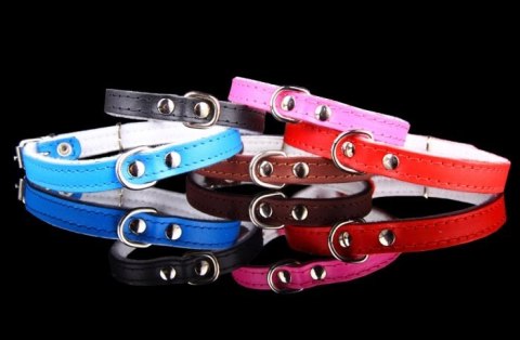 Solidna Obroża Dla Psa Skóra Naturalna 34  / 43 cm ZL0154 ZOO LESZCZ (PL)