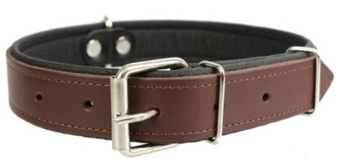 Solidna Obroża Dla Psa Skóra Naturalna 34  / 43 cm ZL0154 ZOO LESZCZ (PL)
