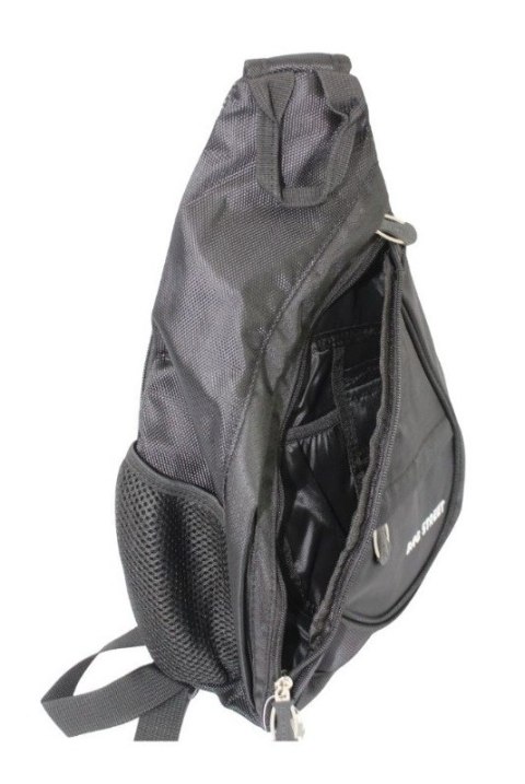 Sportowy Plecak Na Jedno Ramię BAG STREET Praktyczny I Wygodny SZARY 4388 35 x 25 x 7 [cm]