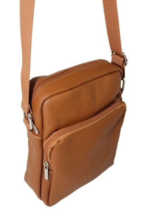 Torba Męska Skórzana MAGRE (PL) Pionowa TADEUSZ Skóra Naturalna DeLuxe TOFFI 23 x 19 x 9 [cm]